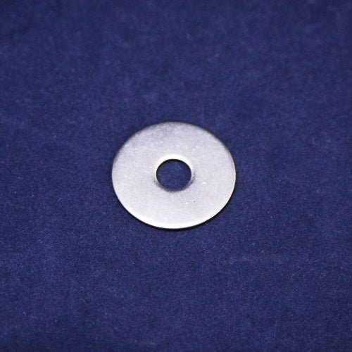 (572) WASHER-1/4 FLAT 18-8 SS