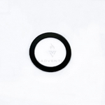 (318) WASHER-FLAT, .56 ID NYLON | BLACK