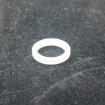 (320) WASHER-FLAT, NYLON | WHITE