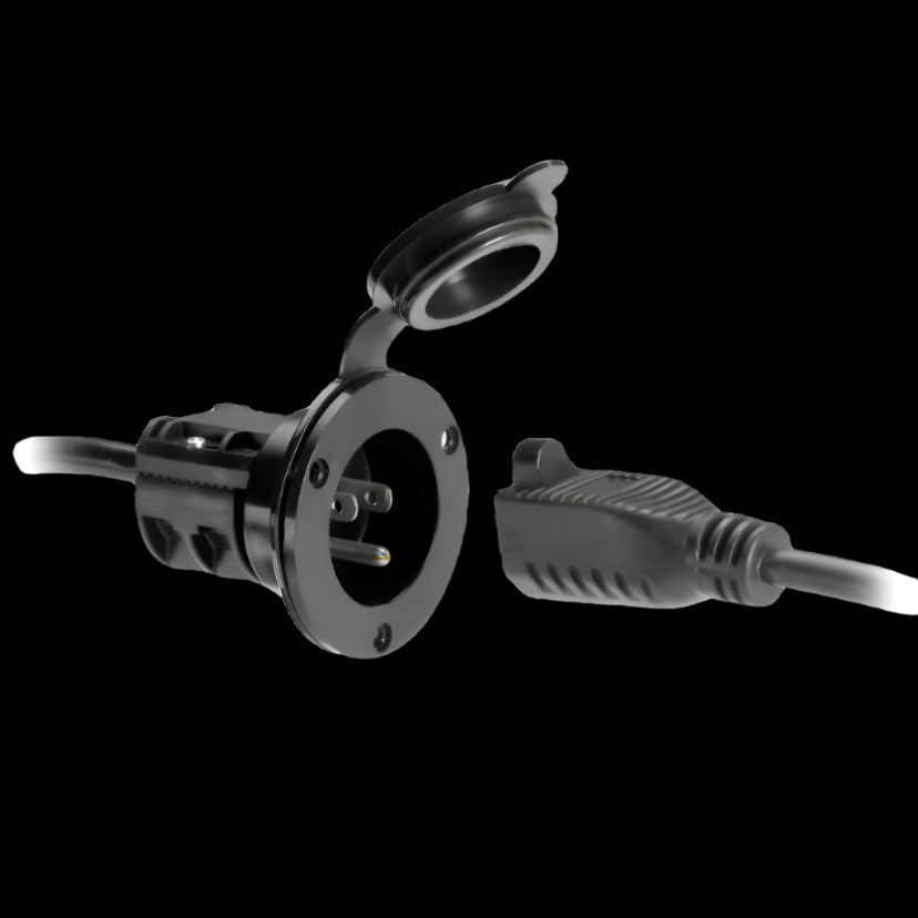 Minn Kota AC Power Port-Black / MKR-21