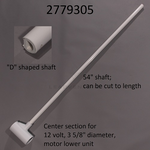 (F) CTR HSG ASY, CB, 55#, SW, 54" TUBE | 54"