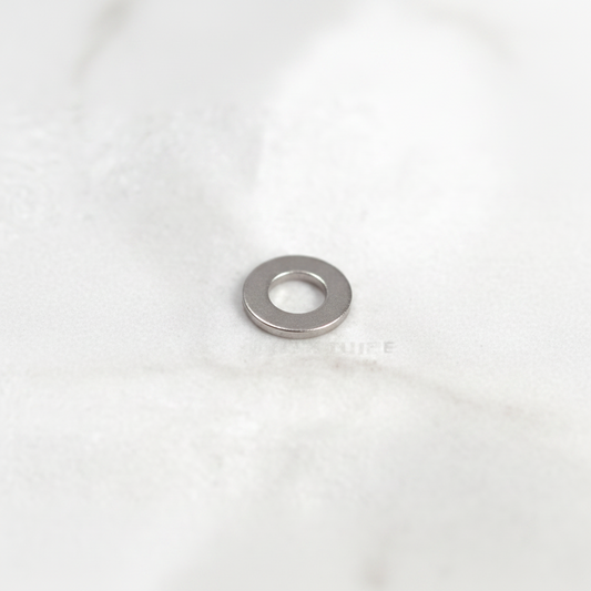 (446) WASHER-FLAT #8 SS