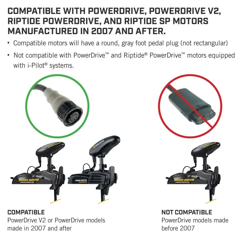 Foot Pedal-Corded - PowerDrive/RT PowerDrive