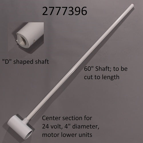 (H)  RIPTIDE ULTERRA CENTER HOUSING AND TUBE 80LB 60" SHAFT