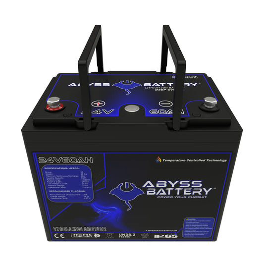 ABYSS 24V 60Ah Lithium Trolling Motor Battery